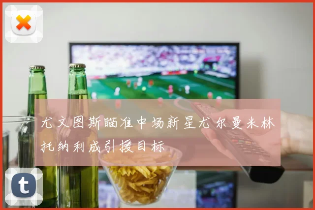 尤文图斯瞄准中场新星尤尔曼米林托纳利成引援目标